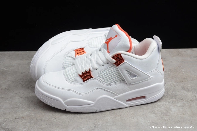 Official Maikesneakers Jordan Team 4 Air OrangeCT8527-118 0804